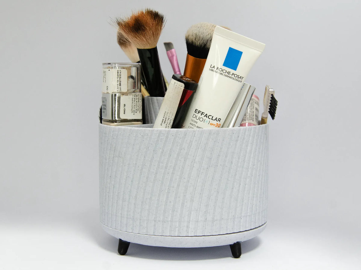 Porte-pinceaux de maquillage à 360° et organisateur - Beauté Print