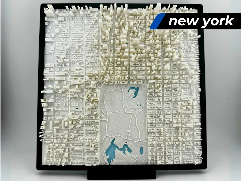 Central Park, New York - TinyCity 3D (New York City) - Art Print