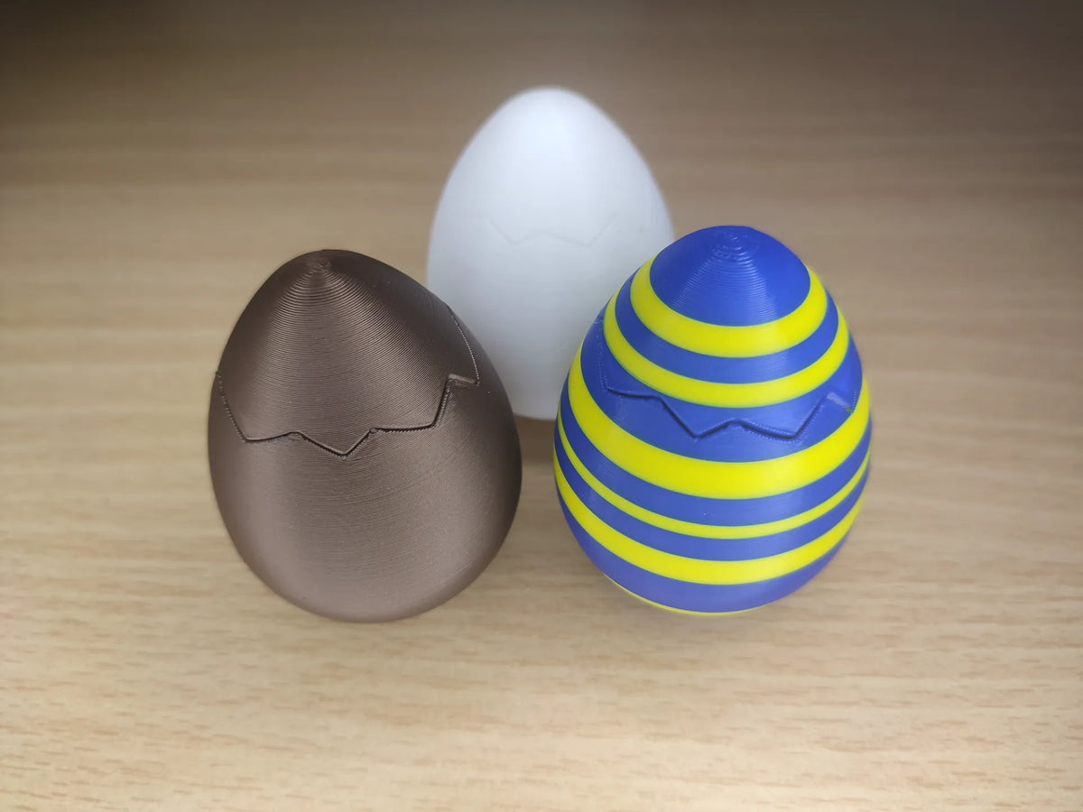 Œuf coquille sautant - Œuf de Pâques avec surprise - Cadeau Print