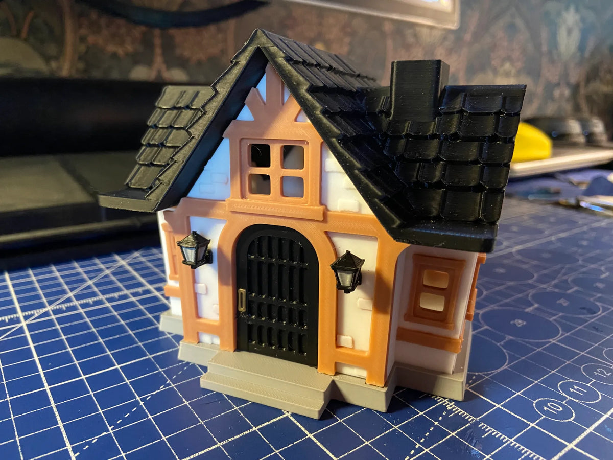Maison Animal Crossing - Maquette Print