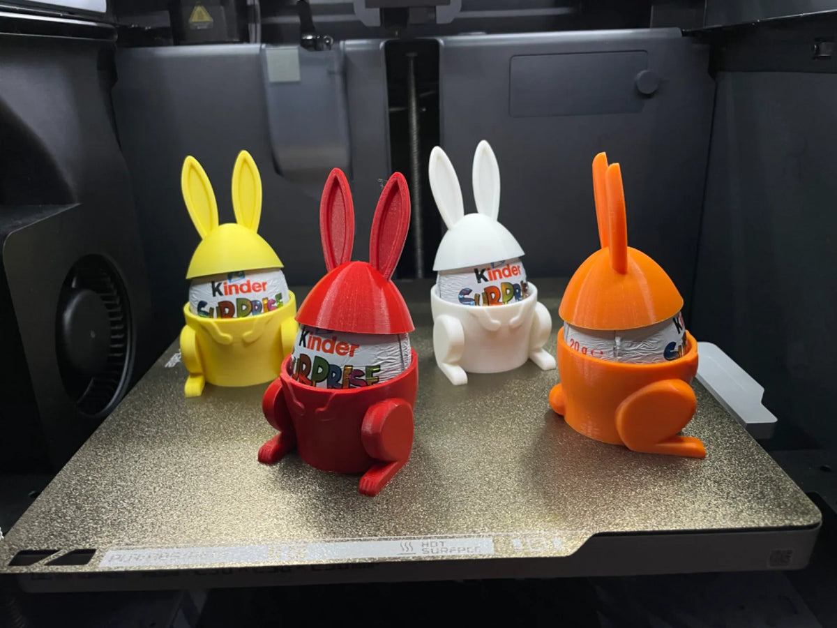 Porte-œuf de lapin de Pâques - Kinder Surprise - Cadeau Print
