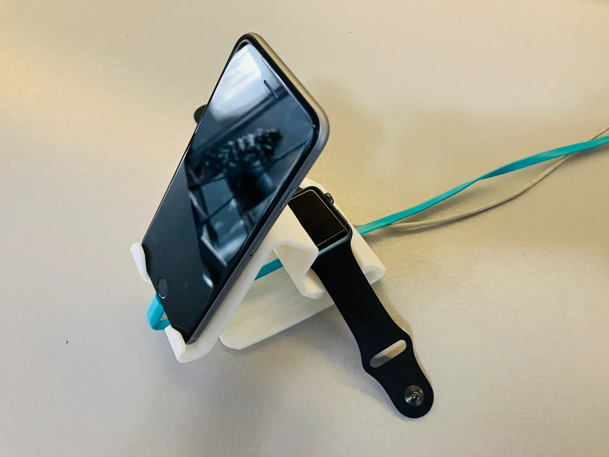 Support de charge pour iphone et apple watch / station d'accueil - Tech Print