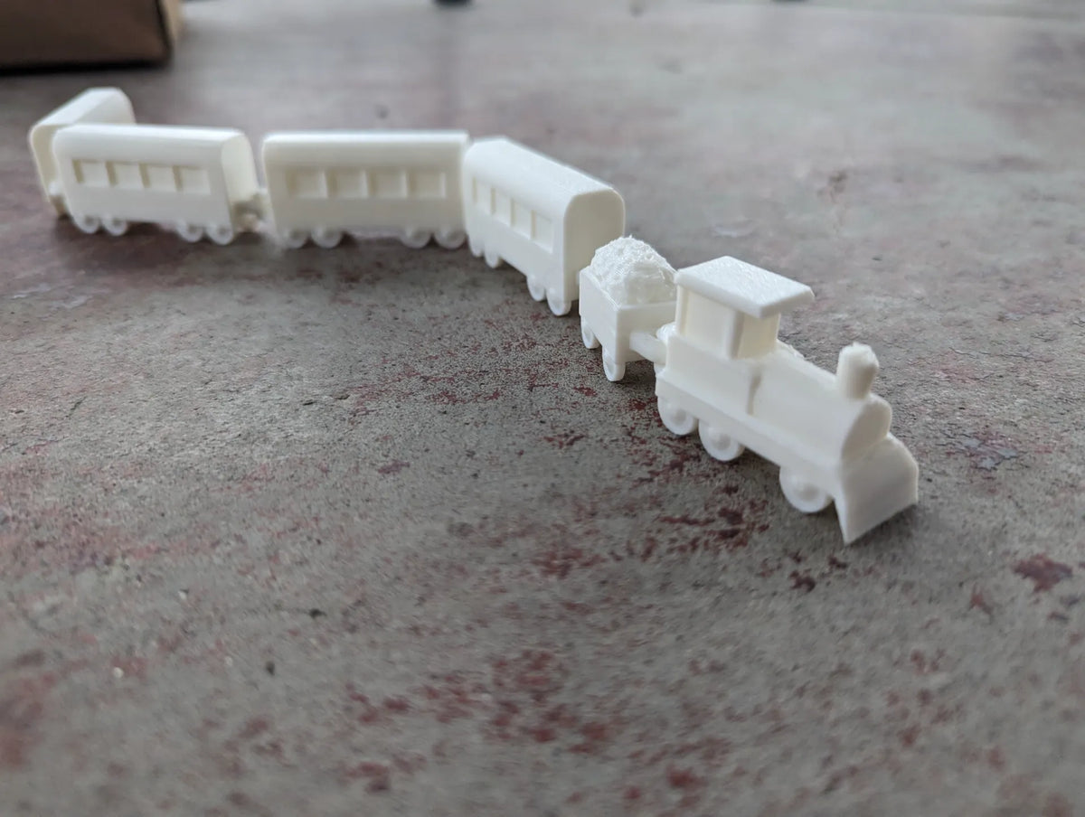 Train articulé - Maquette Print