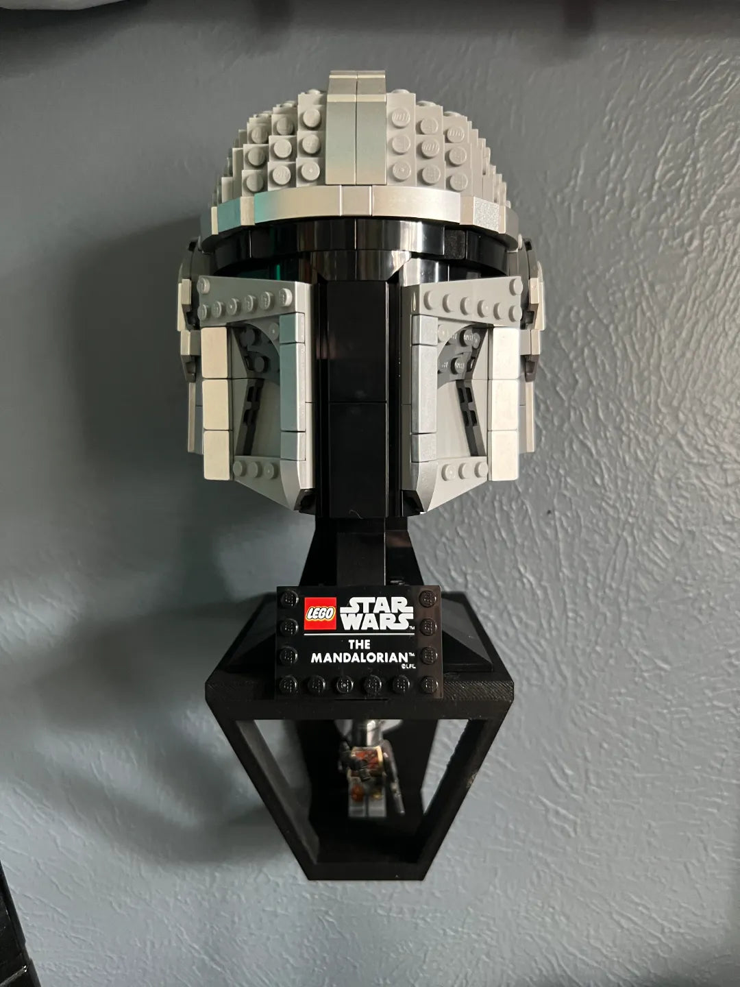 Affichage de Casque en Briques Star Wars - Mandalorien - Cosplay Print