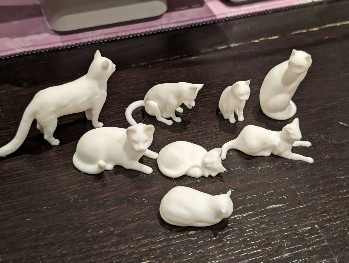 Chats divers - Figurine Print