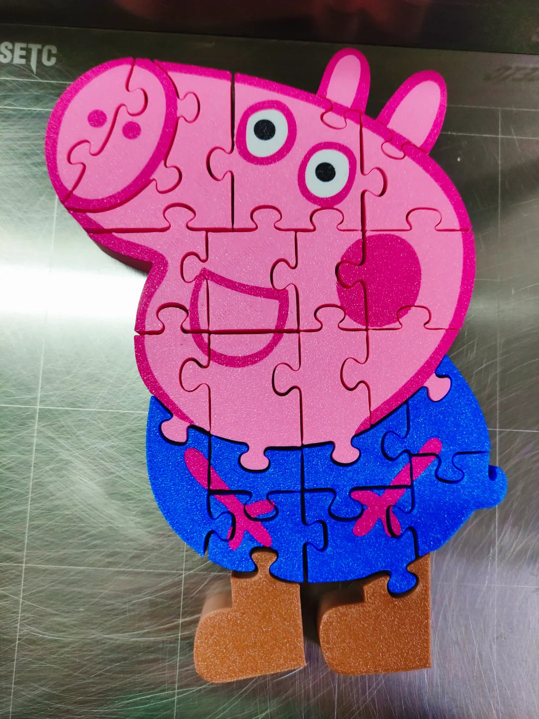 Puzzle Peppa Pig (George) - Bébé Print