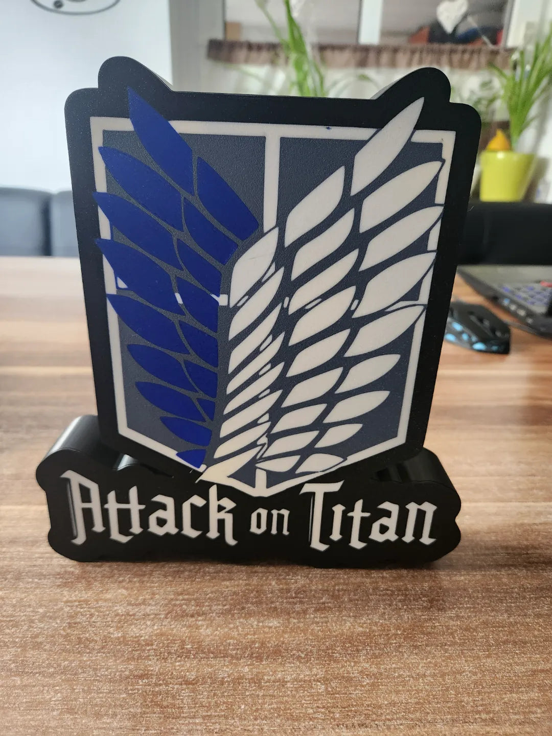 Lampe à poser Attack on Titan, Lampe, LED - Geek Print
