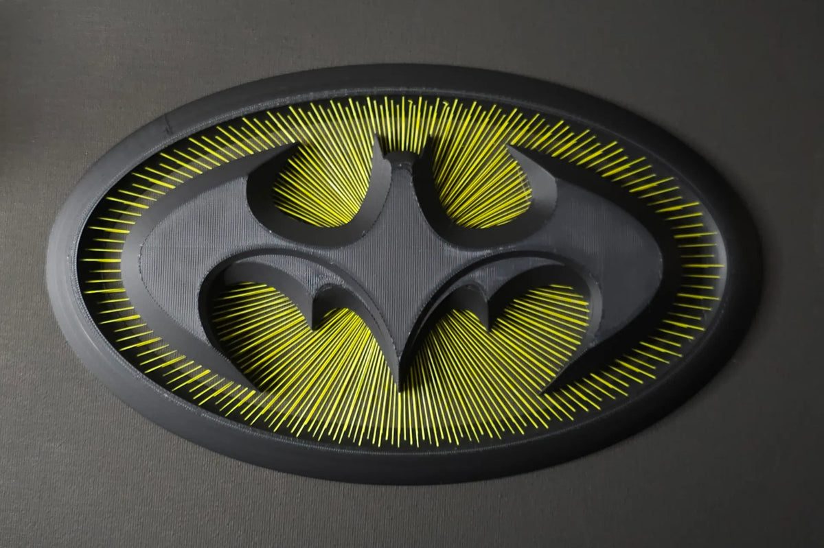 Logo de Batman suspendu - Geek Print