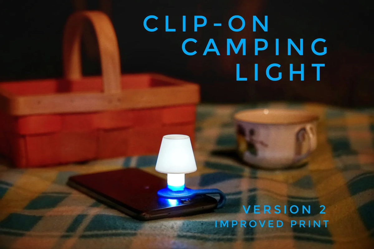 Diffuseur d'abat-jour pour lampe de camping à clipser - Outdoor Print