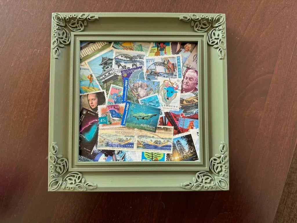 Cadre photo orné 5x5" - Art Print