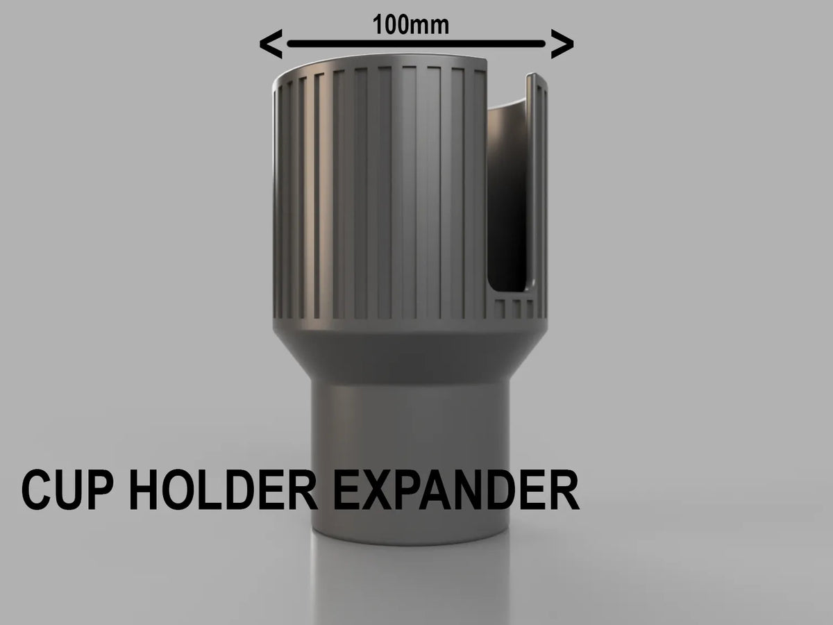 Adaptateur de porte-gobelet de voiture avec languettes flexibles en TPU - Auto Print