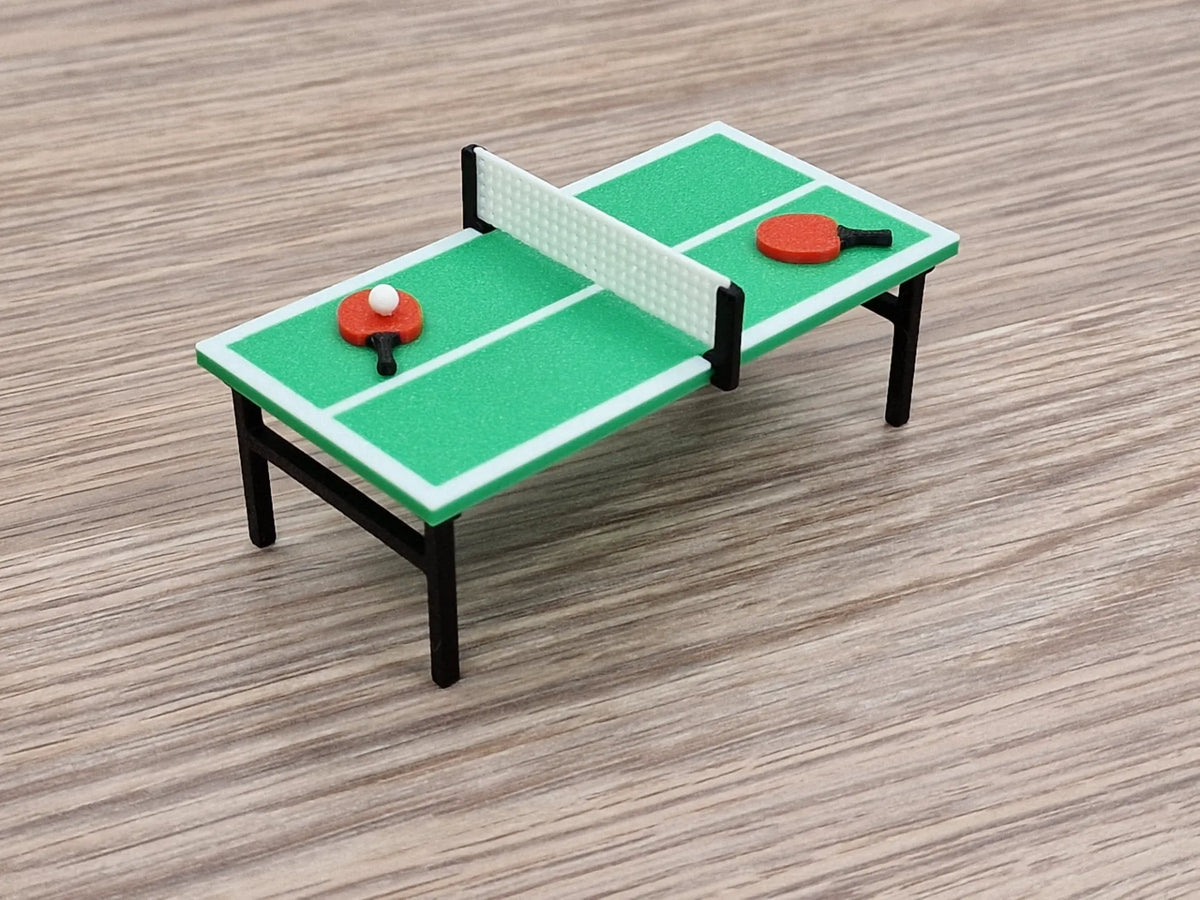 Décoration de table de ping-pong miniature - Sport Print
