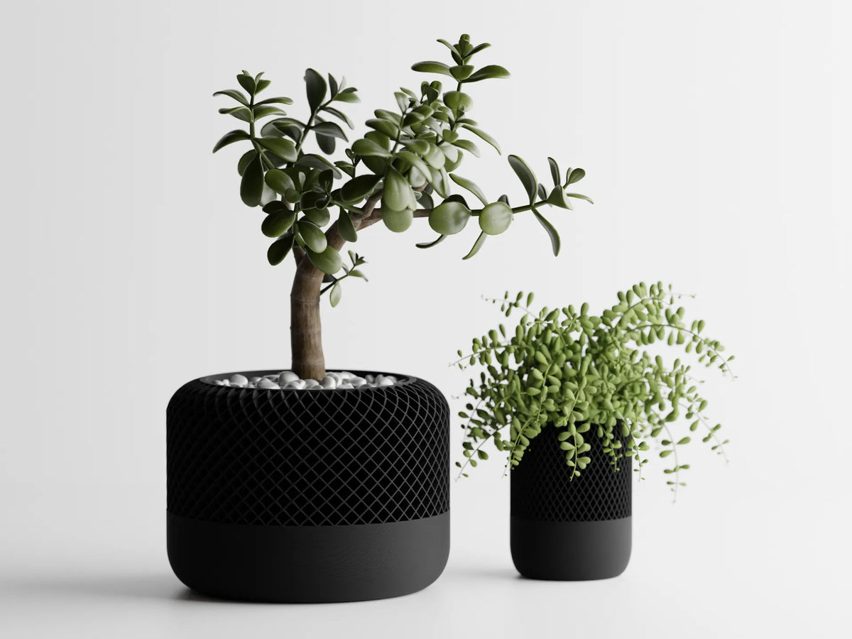 Vases à plantes de style Home Pod Apple moderne - Maison Print
