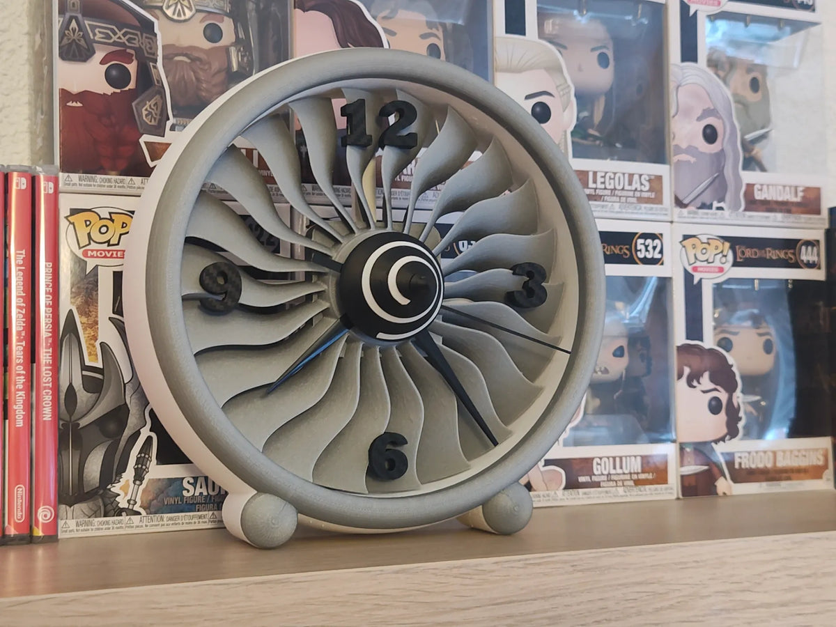Horloge à Réacteur - Maison Print