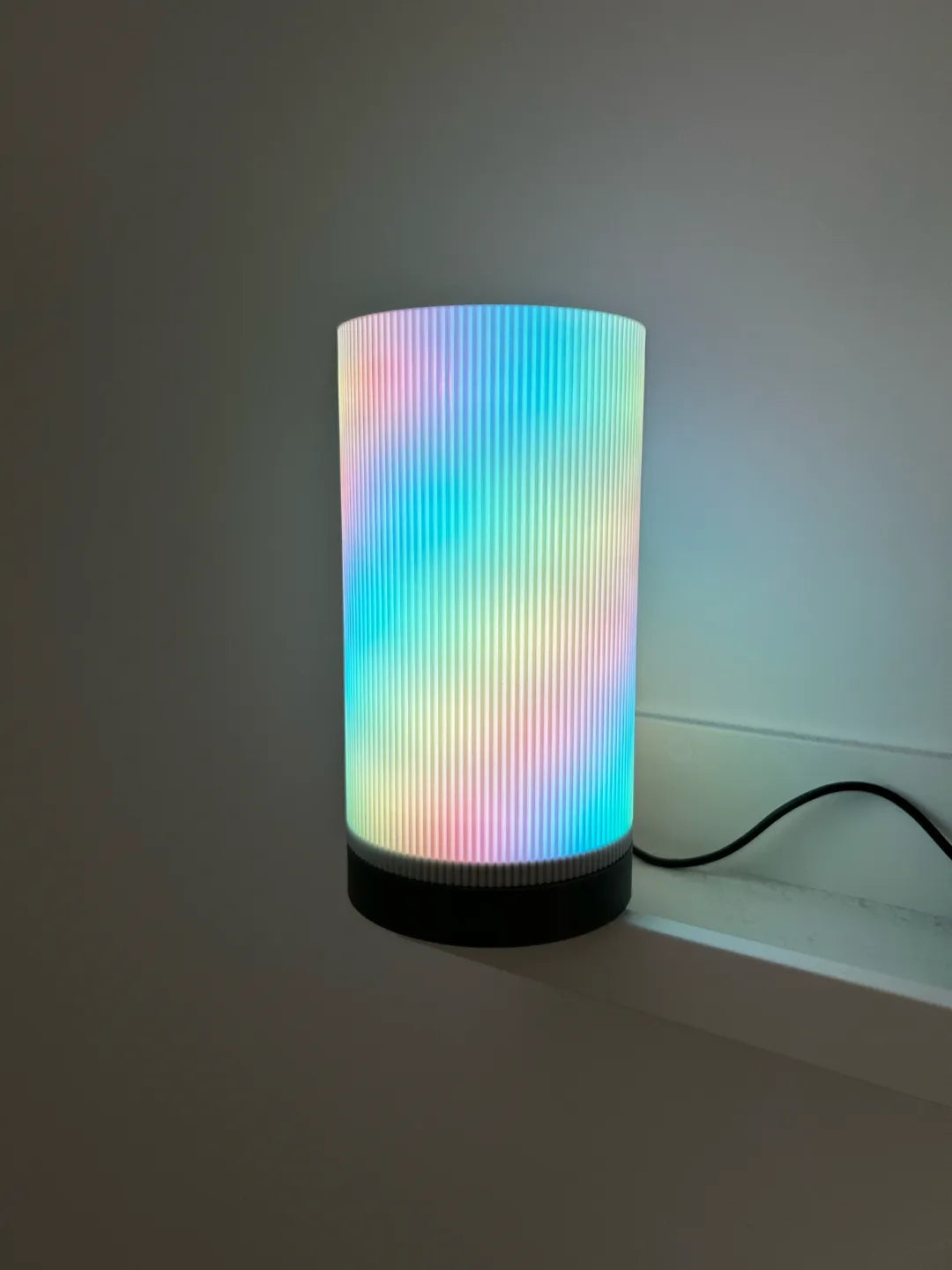 Lampe Wled RGB alimentée par batterie - Lumière Print