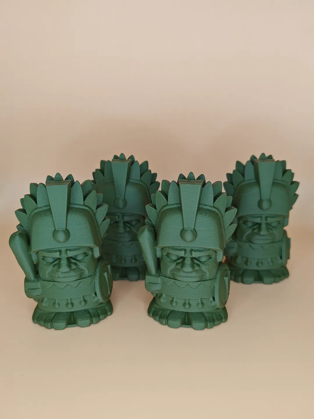 Accessoire Escape Room - Statue aztèque avec TAG NFC - Cadeau Print