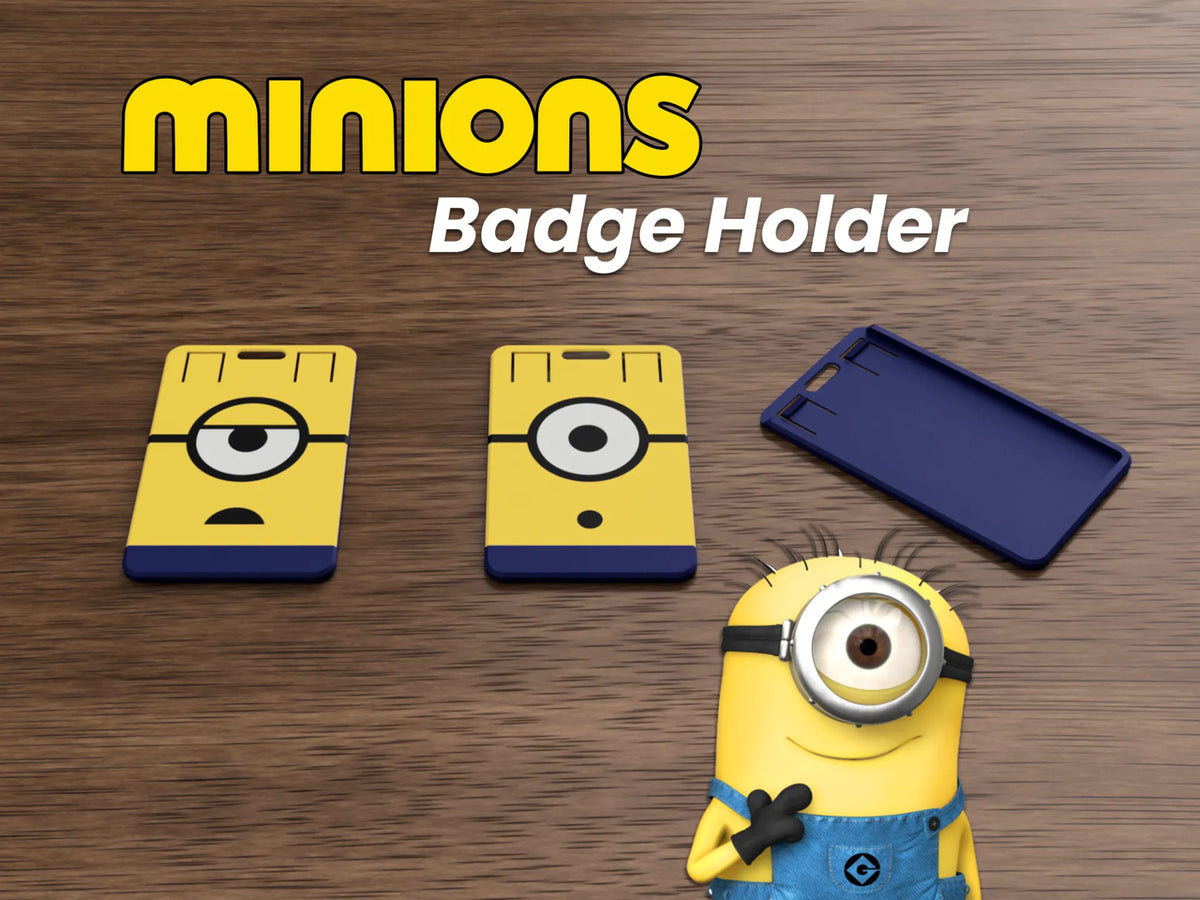 Porte-carte d'identité/badge Minion - NFC Print