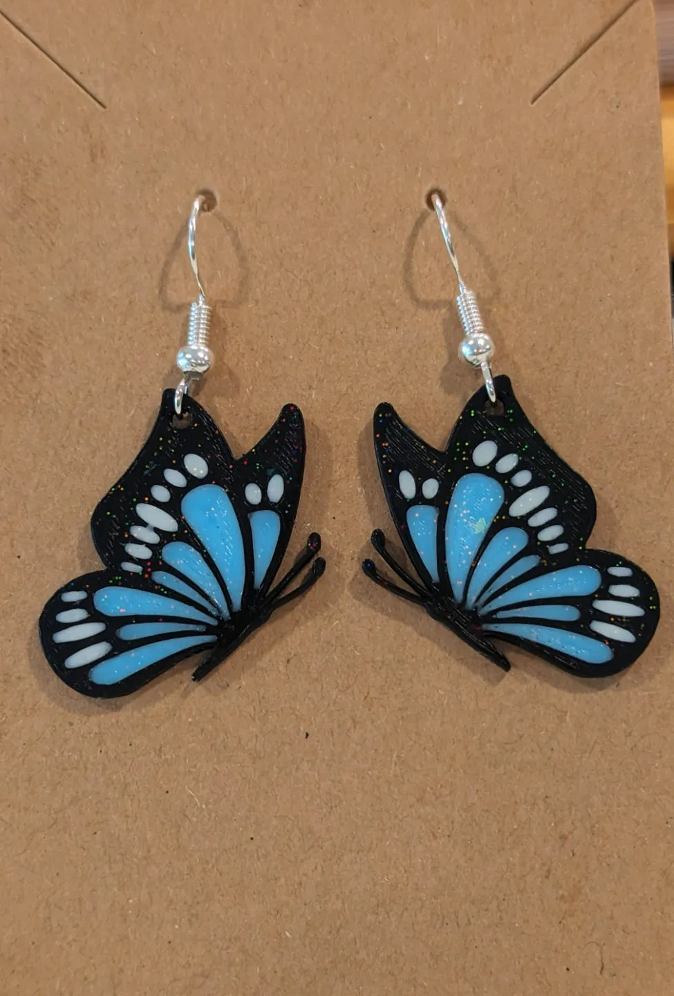 Boucles d'oreilles Papillon – modèle 2 - Bijoux Print