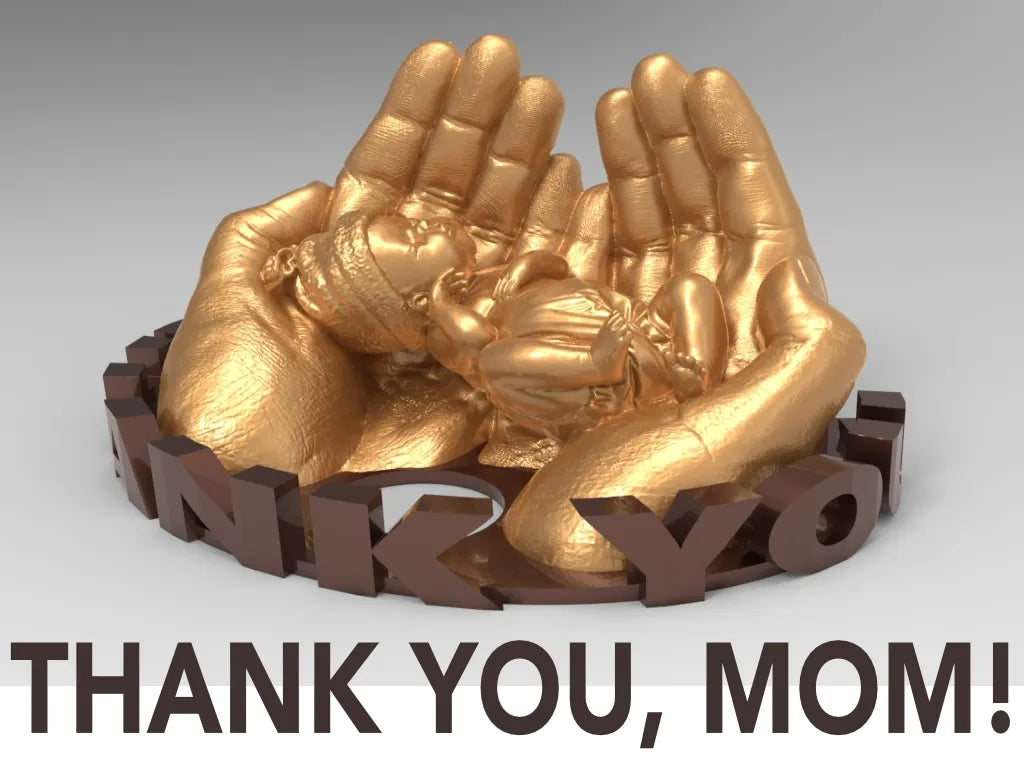 Merci, Maman - Cadeau Print