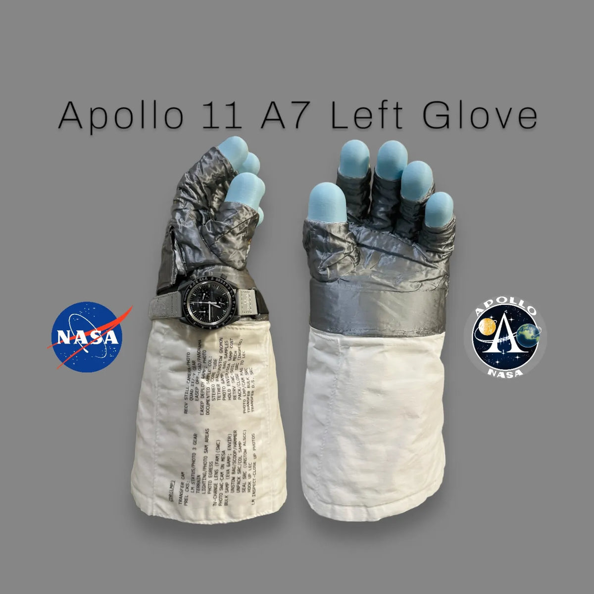 Gant gauche Apollo 11 A7 - Portable - Maquette Print