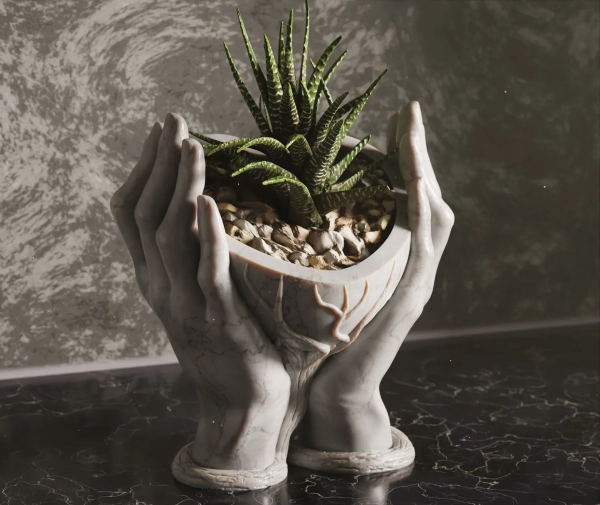 Vase Mains Cœur - Maison Print