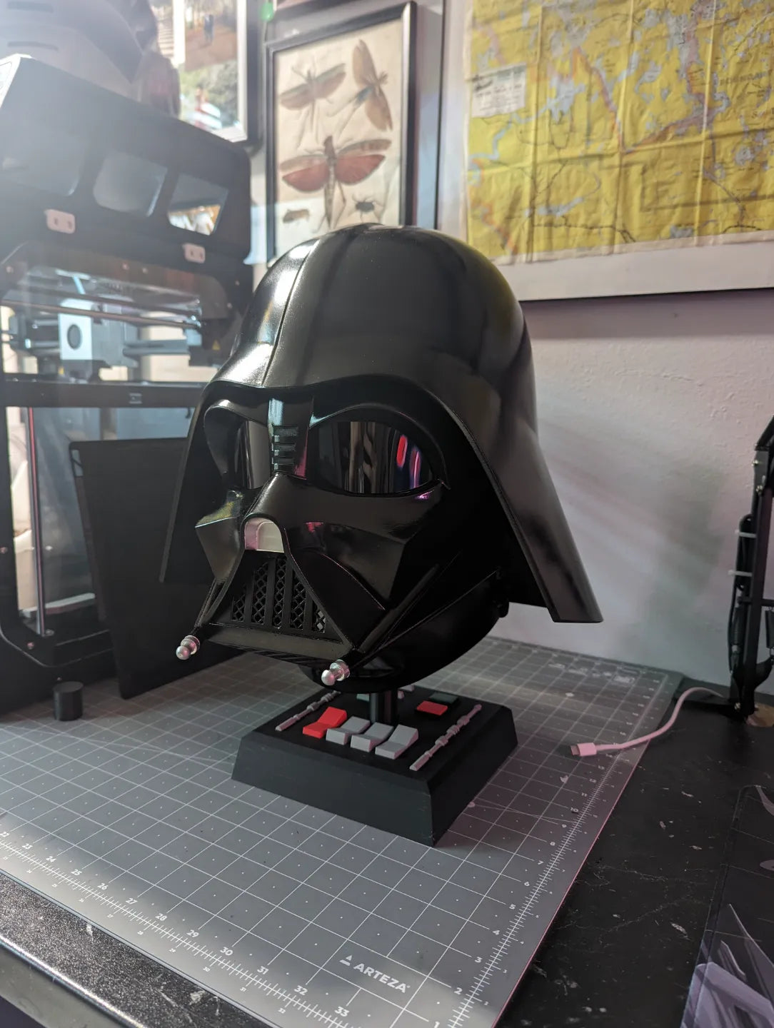 Support de casque pour Dark Vador - Cosplay Print