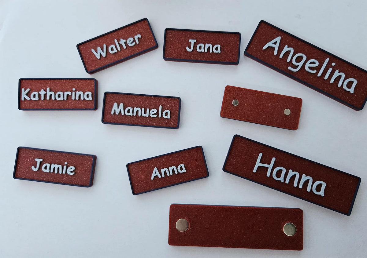 Badge nominatif / Namensschild - NFC Print