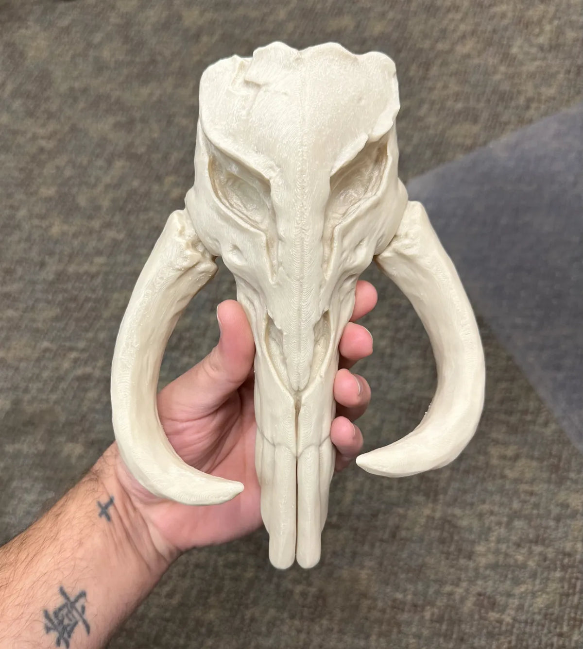 Crâne de Mythosaure Mandalorien - Geek Print