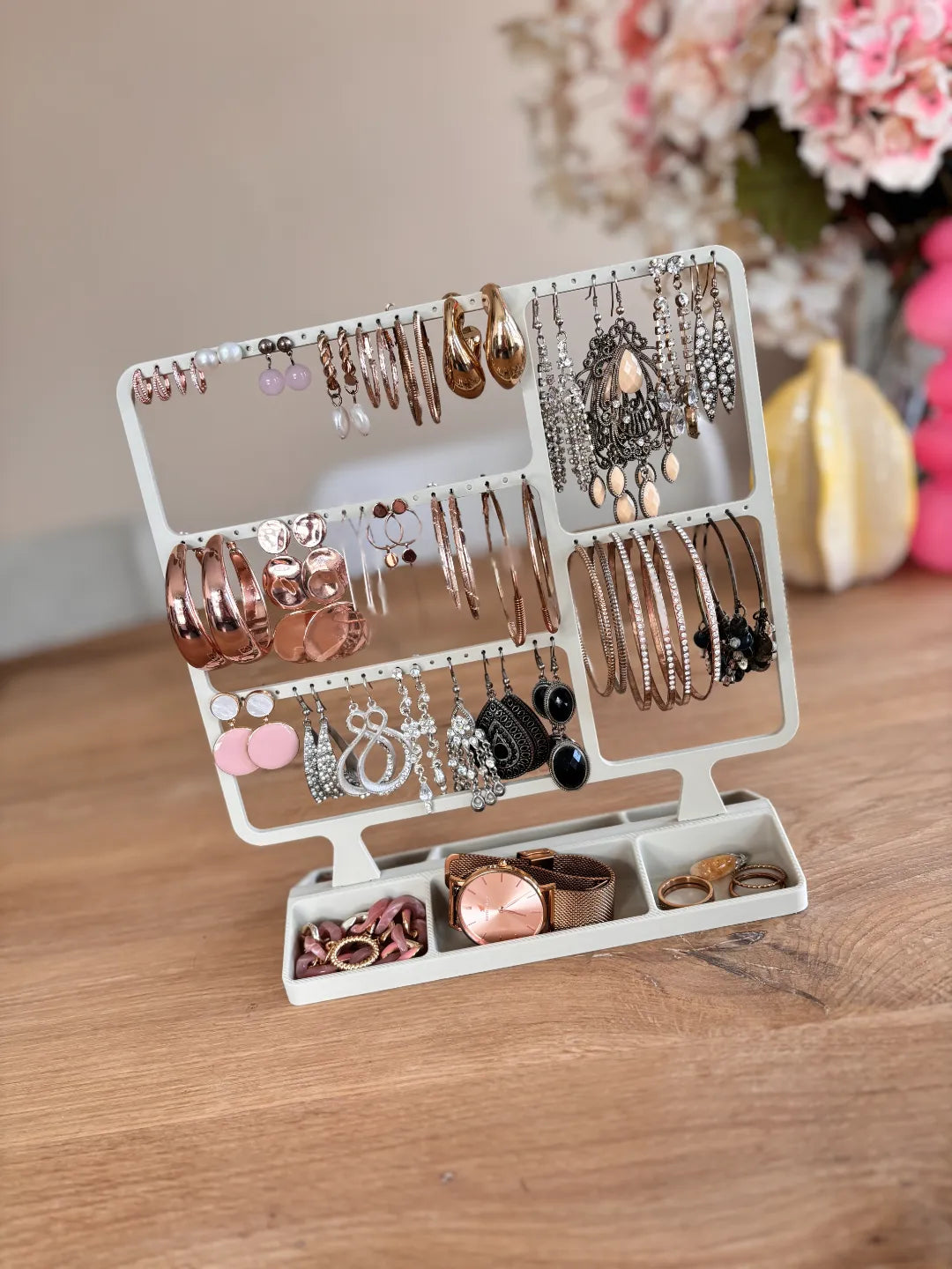 Organisateur de boucles d'oreilles – Porte-boucles d'oreilles – Support de boucles d'oreilles - Bijoux Print