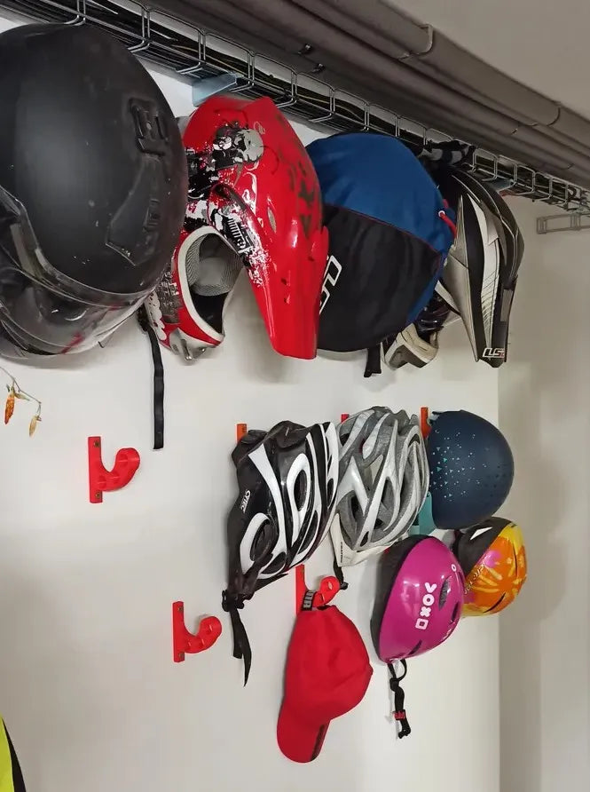 Support mural pour casque de moto – modèle 2 - Vélo Print