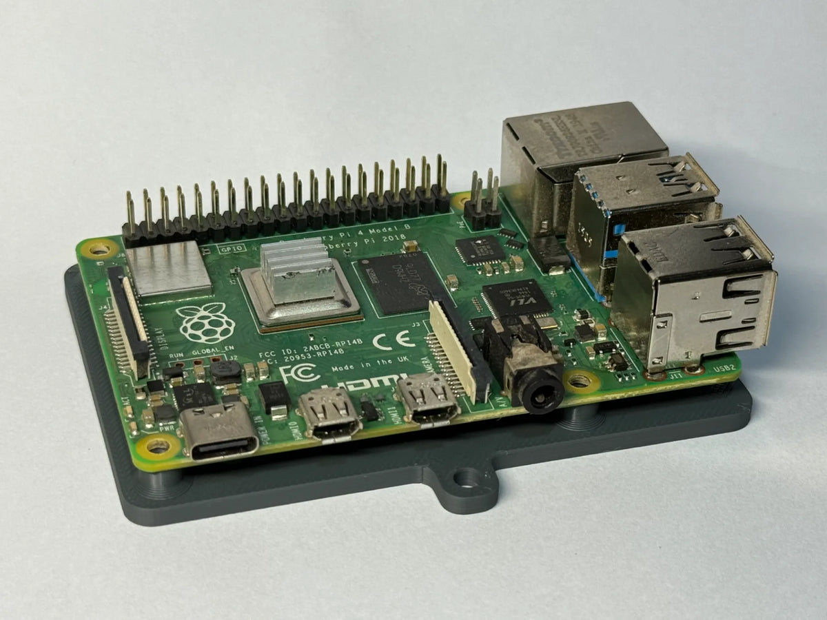 Plateau de montage Raspberry Pi 4 / 5 - Tech Print