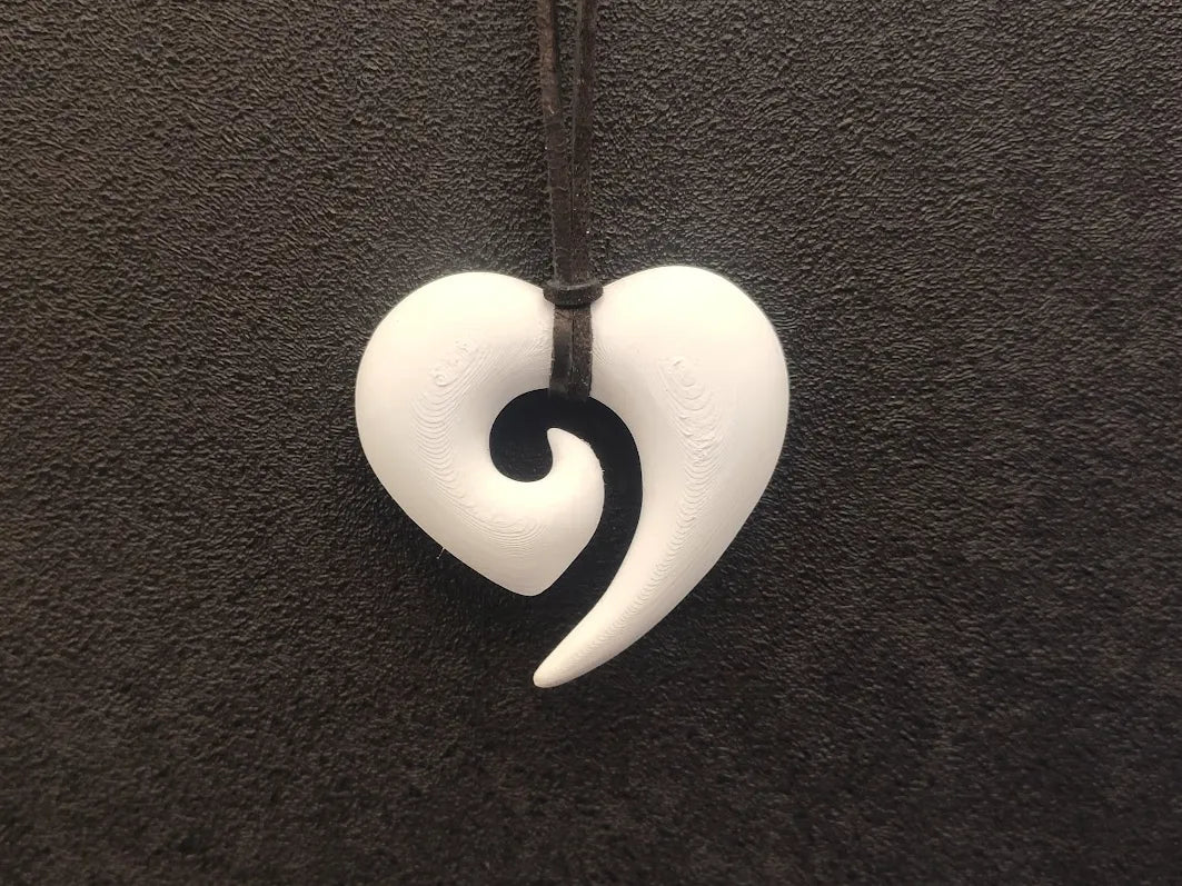 Pendentif en forme de cœur - Bijoux Print