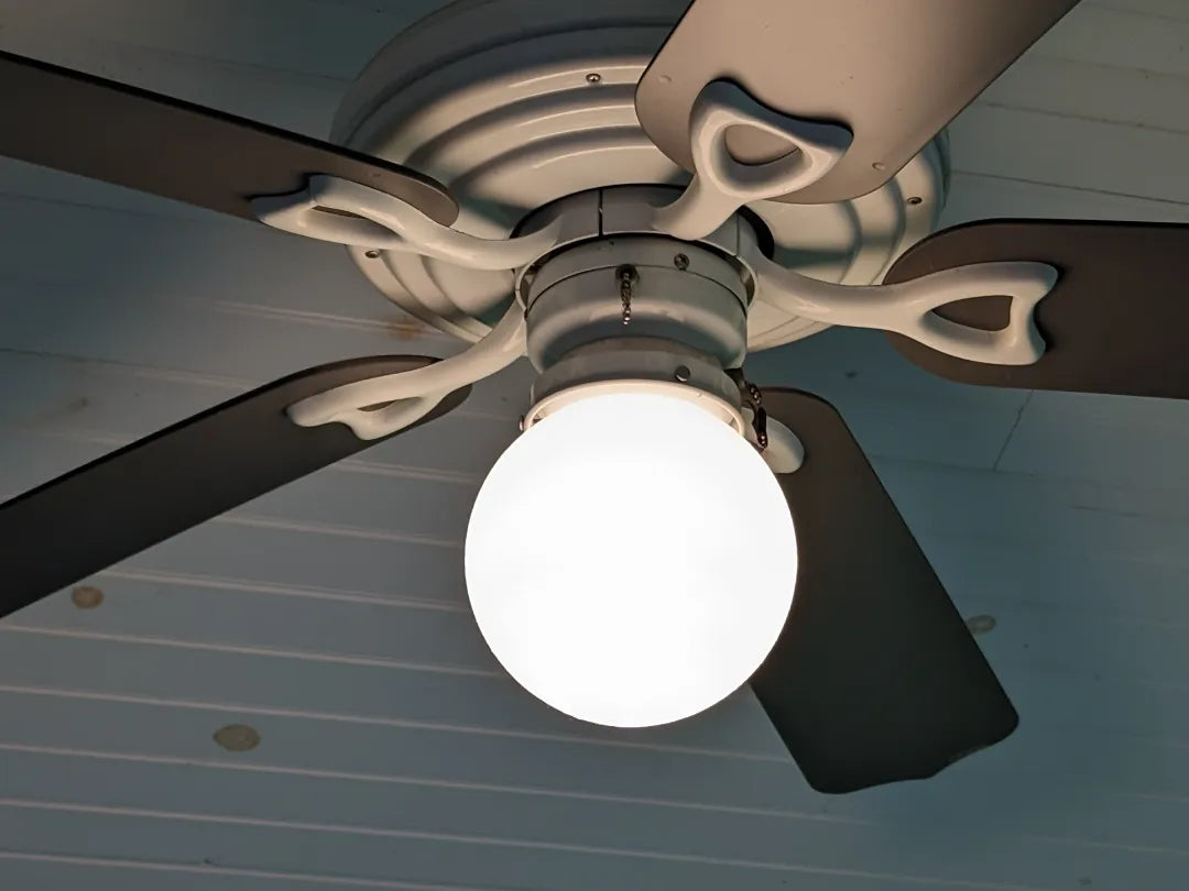 Globe de lumière de ventilateur de plafond - Lumière Print