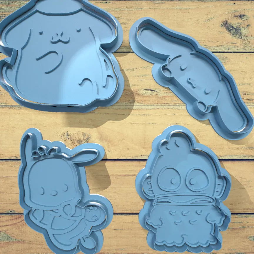 Ensemble de découpes à biscuits Sanrio 2 - Cinnamoroll - Cuisine Print