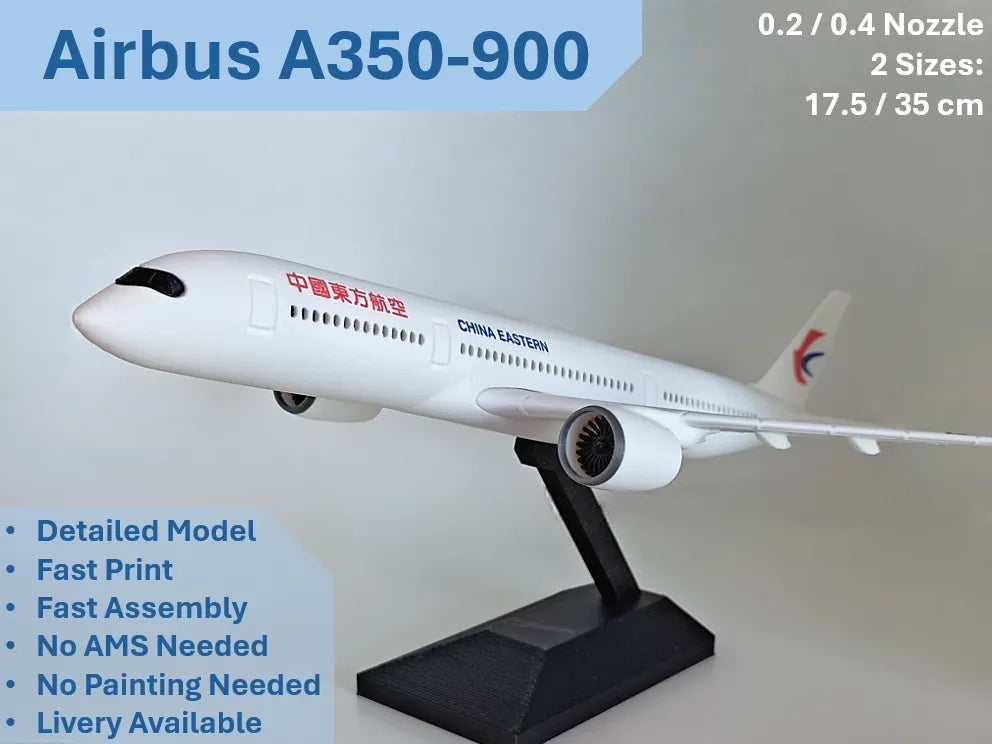 Modèle Airbus A350 - Maquette Print