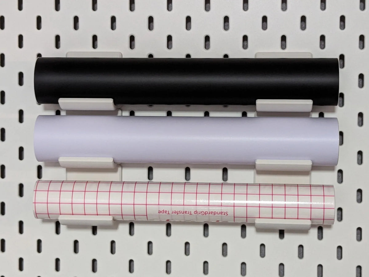 Support pour rouleau de vinyle IKEA Skadis - Music Print