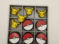 Tic tac toe Pokémon - Jeu de morpion Pokémon - Jeux Print