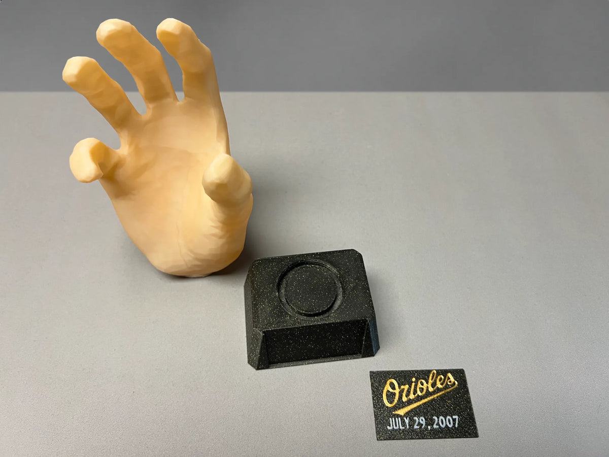 Présentoir à main pour balle de baseball – Support de balle – Porte-balle - Sport Print