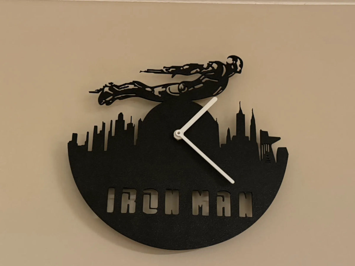 Horloge murale, Wanduhr, Marvel, Avengers, Iron Man - Auto Print
