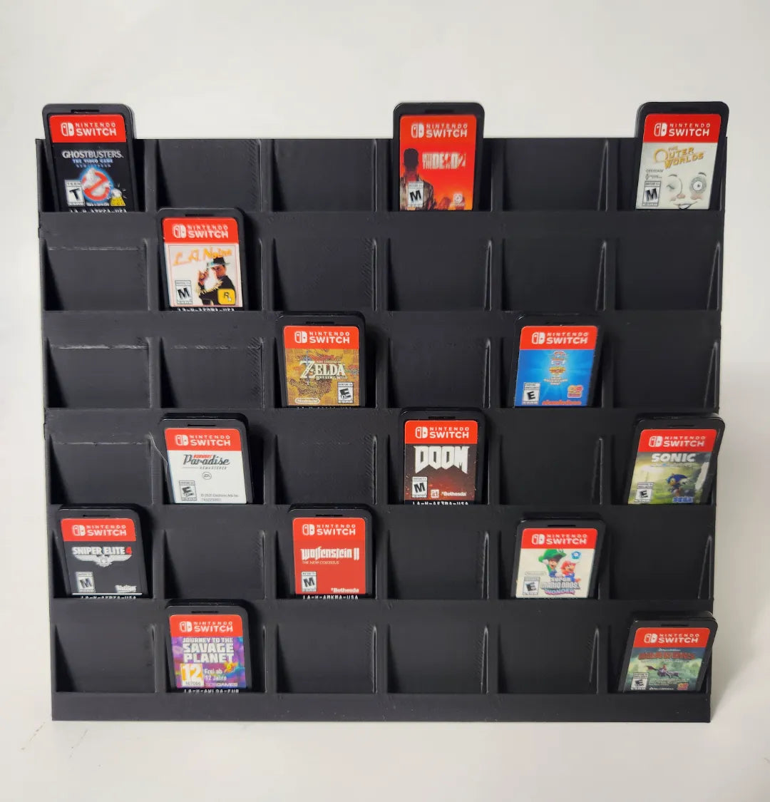 Support d'affichage pour 36 cartouches de jeu Nintendo Switch - Tech Print