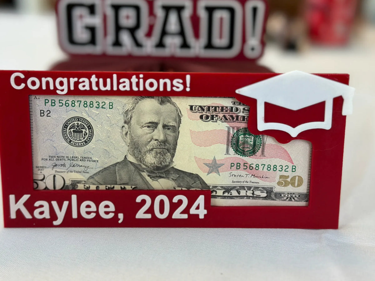Porte-monnaie de graduation personnalisable - Cadeau Print