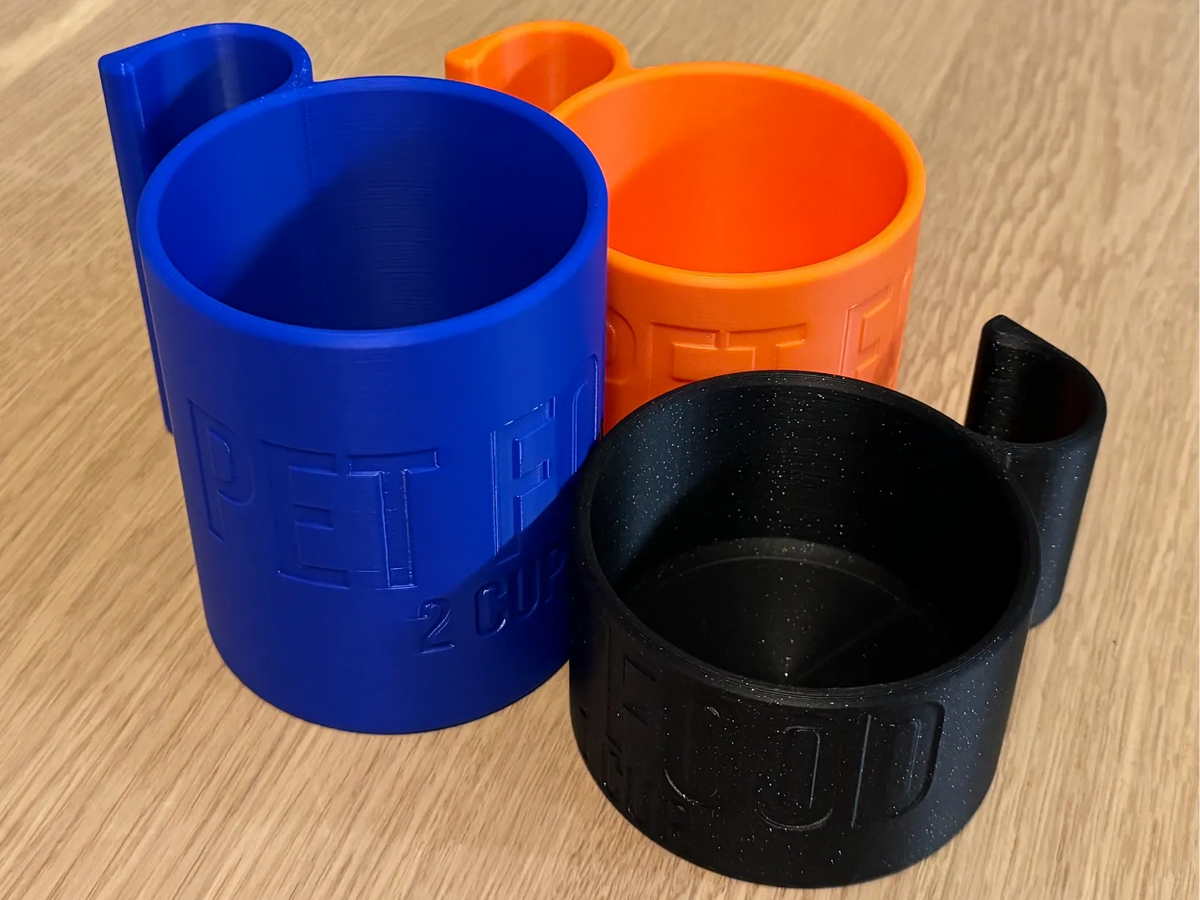 Cuillères à mesurer pour nourriture pour animaux de compagnie - 1, 1,25, 1,5, 2 et 2,5 tasses - Pet Print