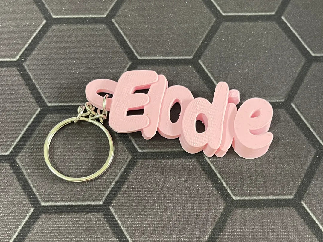 Porte-clés avec des noms personnalisables - Cadeau Print