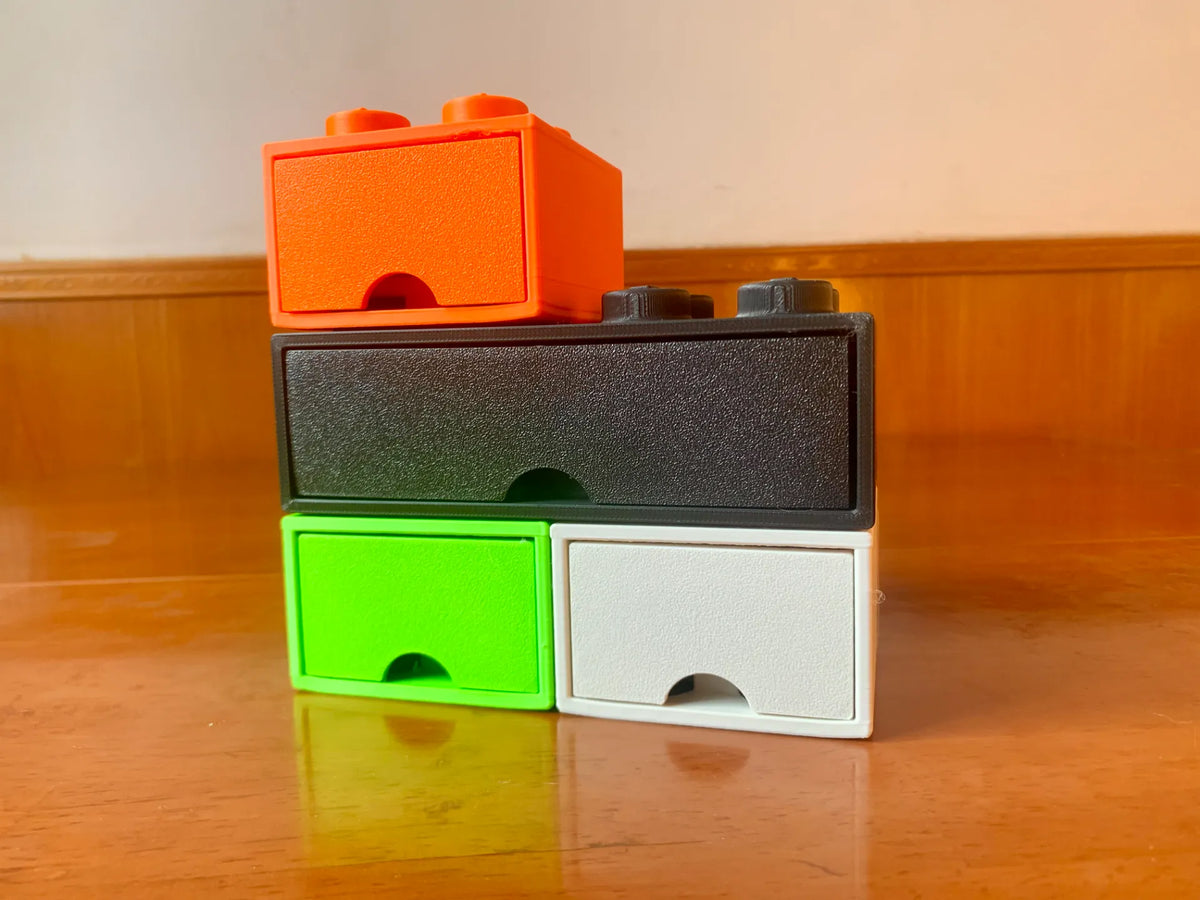 Boîte de rangement pour blocs de construction - Bébé Print