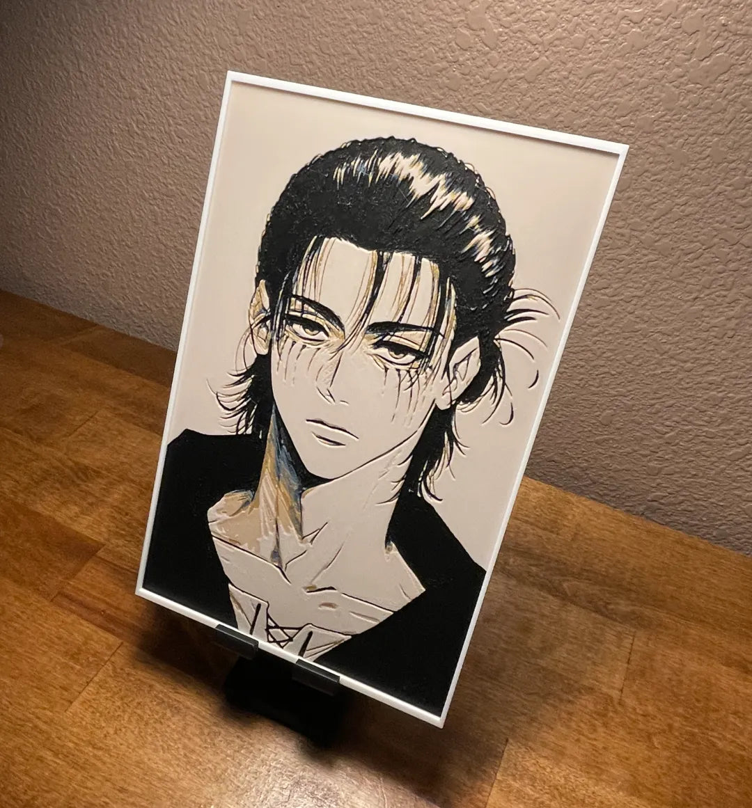 Hueforge - L'Attaque des Titans - Eren - Geek Print