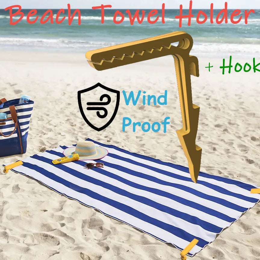 Support pour serviette de plage - plus de serviette/tente qui s'envole - Outdoor Print