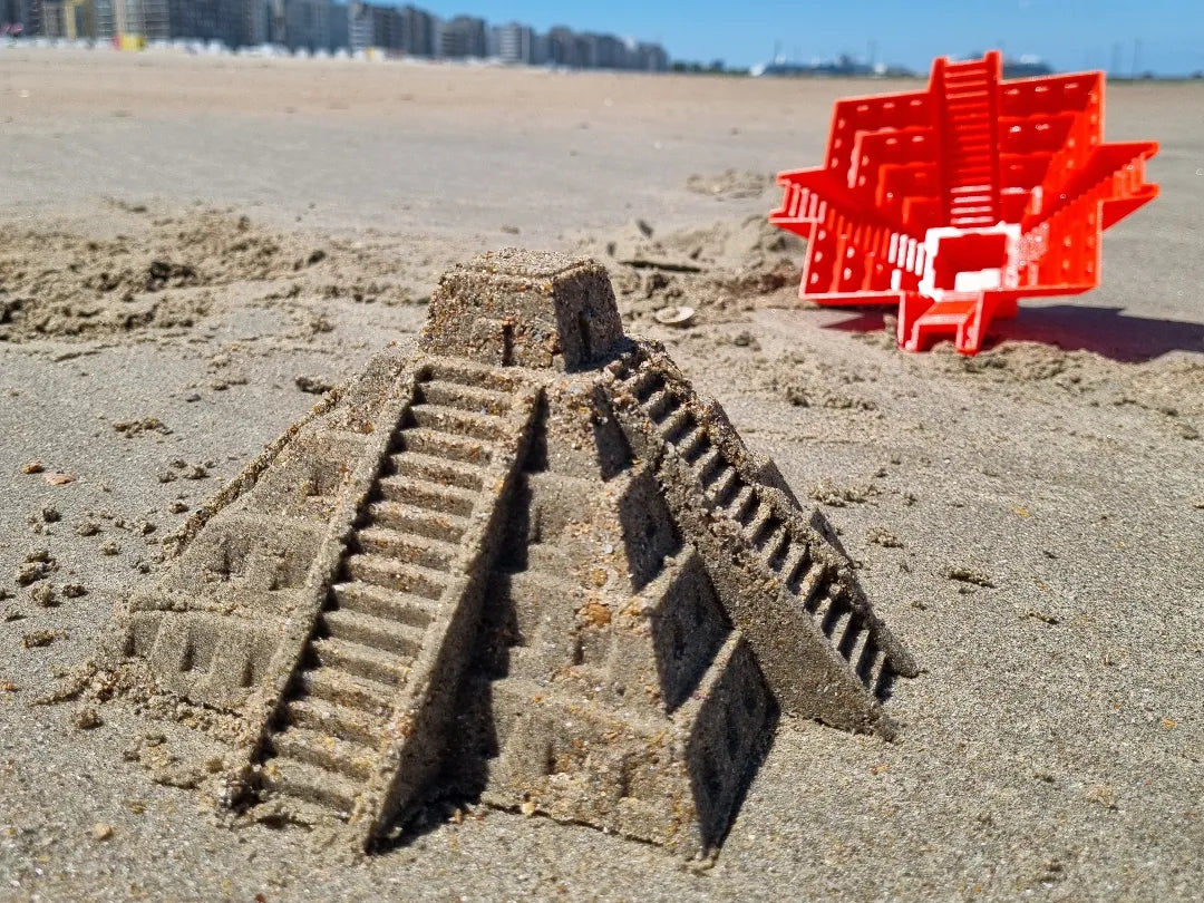 Moule de château de sable pyramide de Chichén Itzá - Outdoor Print