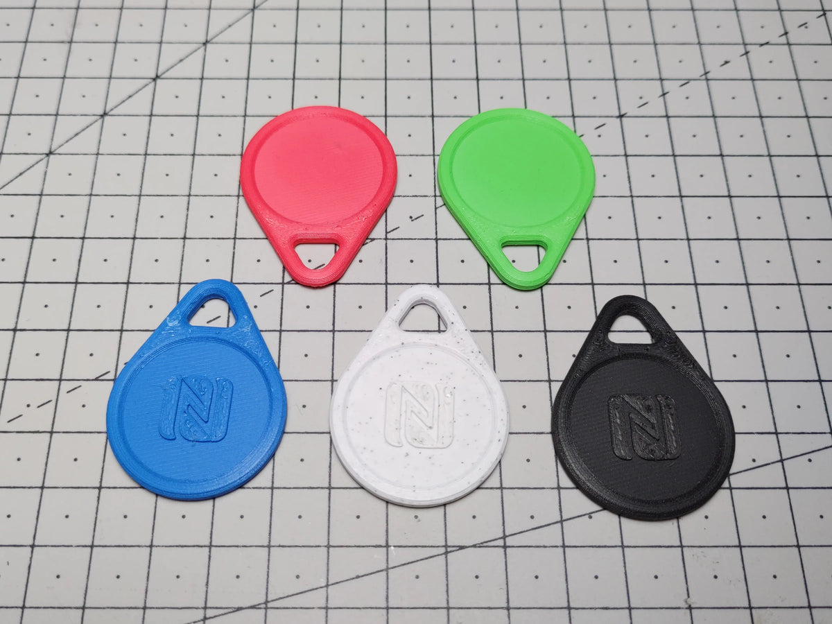 Porte-clés NFC en forme de larme - NFC Print