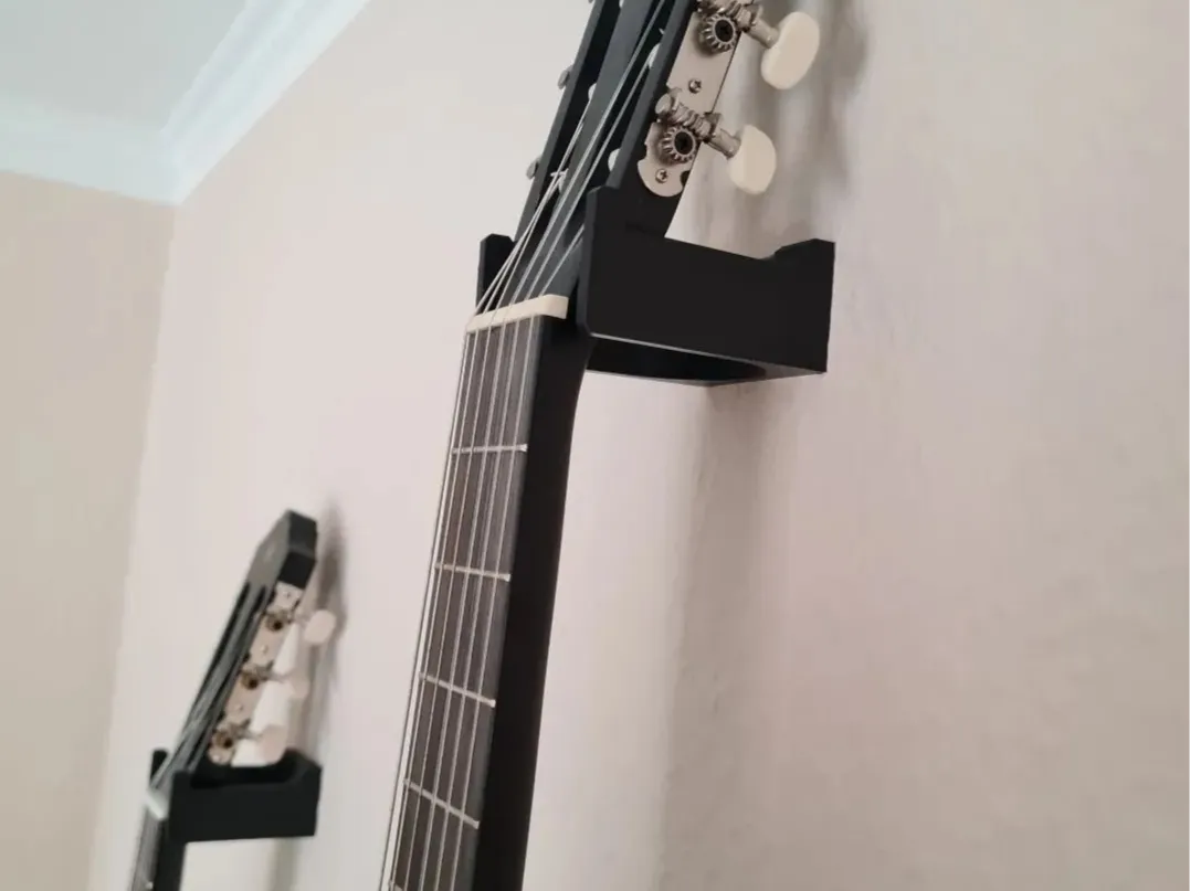 Support Mural de Guitare – modèle 3 - Music Print