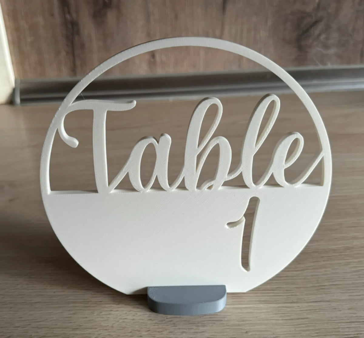 Numéro de table – modèle 2 - NFC Print